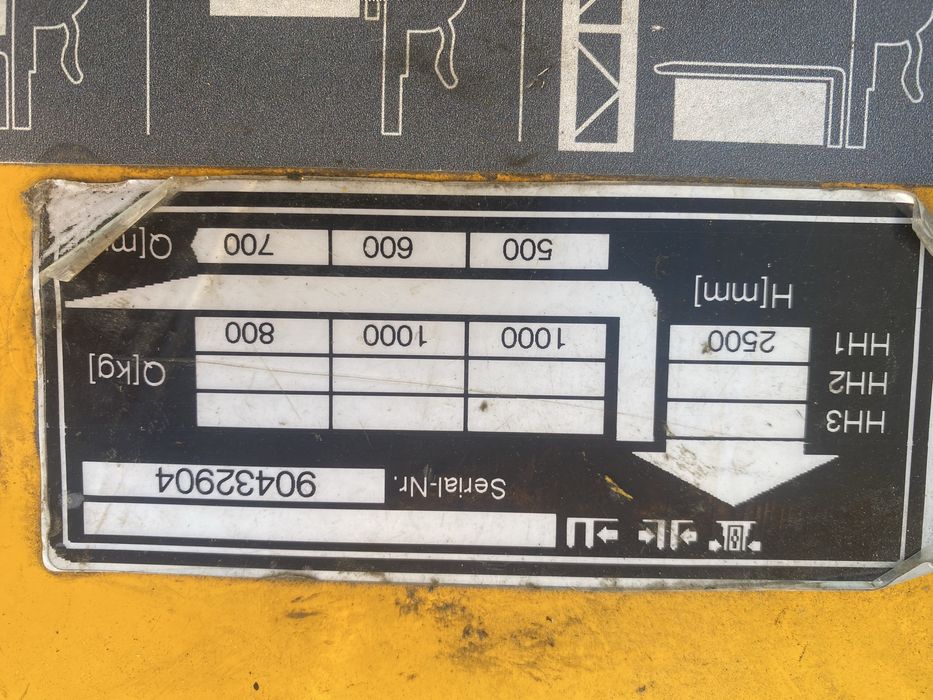 Jungheinrich ERD 220 wózek elektryczny 2000kg podest paletowy unoszący - obrazek 8