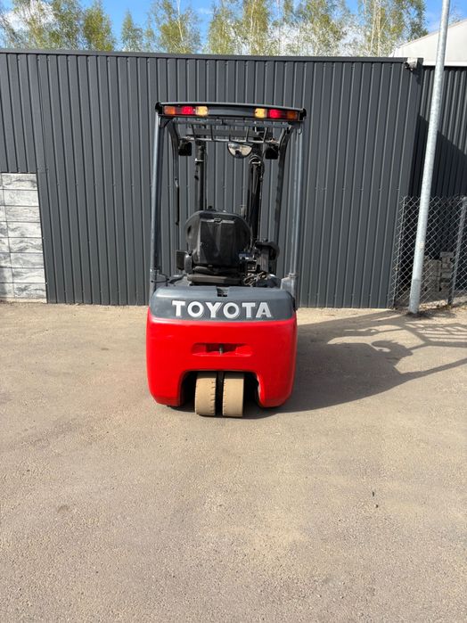 Toyota 8FBET16 czołowy akumulatorowy wózek widłowy, budżetowa czołówka, nie zjeżdżona, sprawna, czołówka Taka jak Jungheinrich EFG - obrazek 5